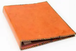 Einband aus echtem Leder für DIN A4-Ordner/Ringbuch